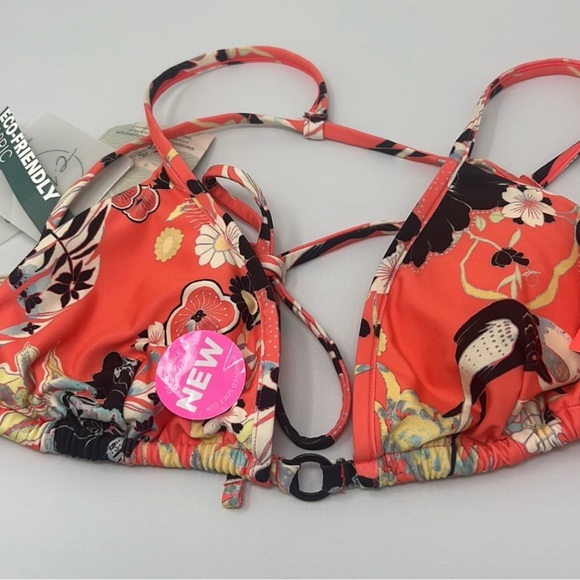 NWT MAAJI SIZE S ALWAYS CONFIDENT Reversible Bikini Top - Picture 2 of 3